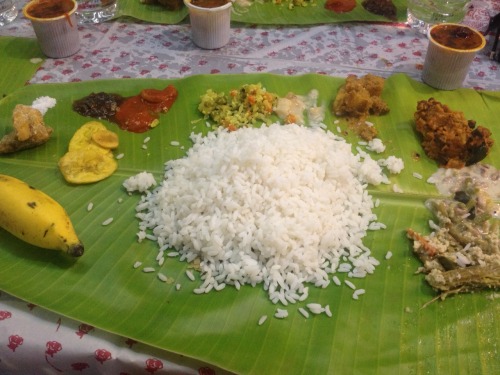 South Indian thali. Yum.