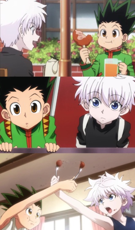 karasunokenma: “I won’t leave Gon behind.” :>