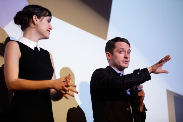 sashagreyart:  Elijah Wood, Nacho Vigalondo &amp; Sasha Grey - ”Open Windows”
