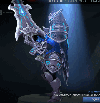 dota2daily:  Guardian of the Holy Flame set for SvenCredit: keinhangiaDota 2 DailyWould