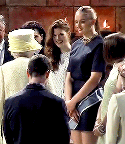 titansdaughter:  Sophie and Rose meeting the Queen  