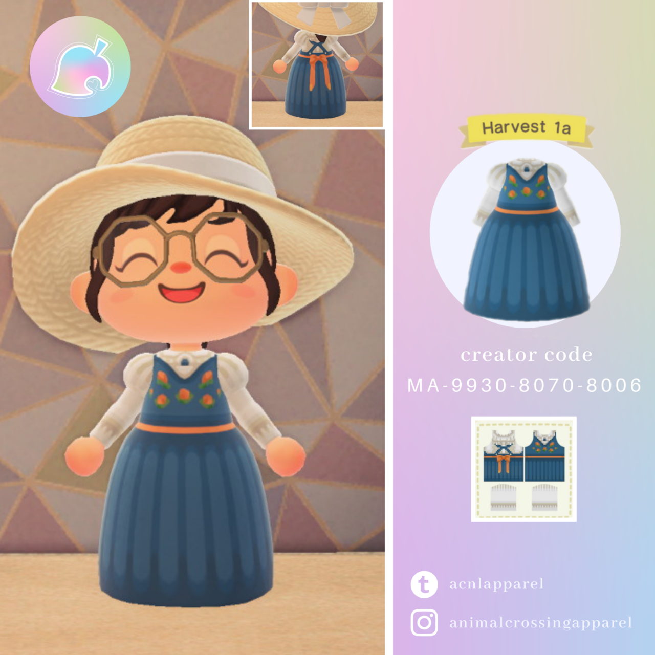 Animal Crossing New Horizons Outfit Of The Day on X: layered tank dress,  browline glasses, ballet slippers, cherry-blossom pochette, & a white  windflower #AnimalCrossing #ACNH #NintendoSwitch  /  X