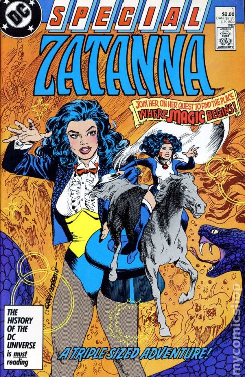  1. Days of Adventure: Adventure Comics #413, December, 1971. “Zatanna The Magician!” wr