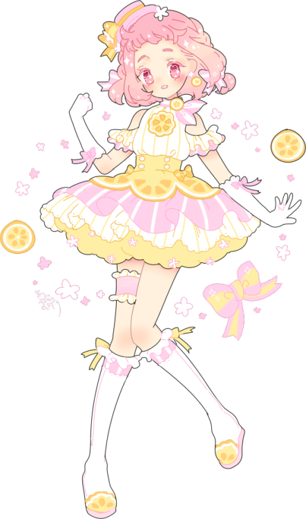 hacuubii:♥ cotona’s pink lemonade refreshing coord ♥