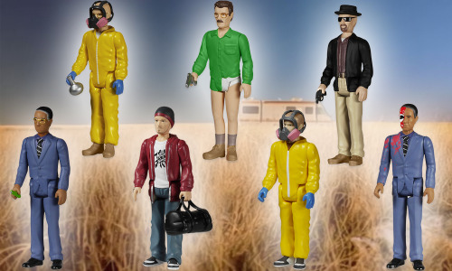 I don’t know which one of these new Breaking Bad ReAction 3 ¾" Retro Action Figure