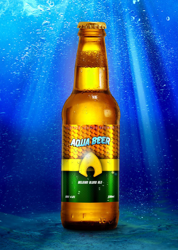 jedavu:  If Superheroes Brewed Their Own Beers… by Orlando-based graphic designer