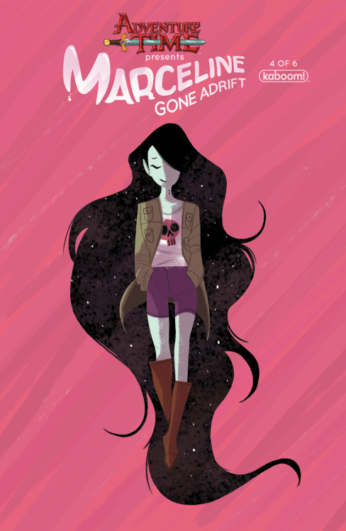 adventuretime:  Marceline Gone Adrift #4Sporting covers by Reimena Yee, Mad Rupert, and Natalie Andrewson, Marceline Gone Adrift #4 hits comics stand today. Just like with the others in this six-issue series, Meredith Gran came up with the story, and