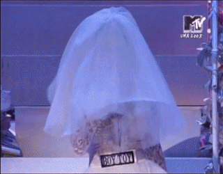 2003 VMAs Britney, Christina, Madonna and Missy Elliot. I just had to include a GIF of Mary LOL.also