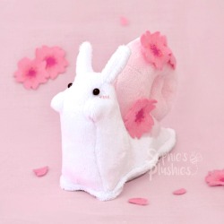 plushieanimals:Sakura Snail by SophiesPlushies 🌸
