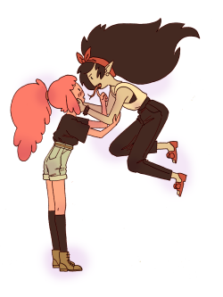 nkassirerdraws:You gotta hold Marcy down or she’ll float away.