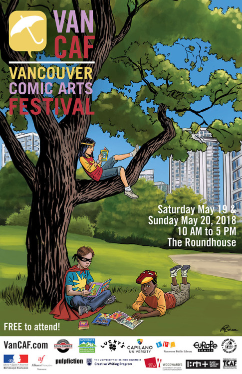 VanCAF is this weekend!The Vancouver Comic Arts Festival is a free event, open to everyone. If you’r