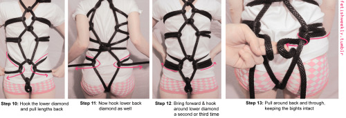 fetishweekly:Shibari Tutorial: the Tortoise Shell Body SuitThere are many, many variations of this t