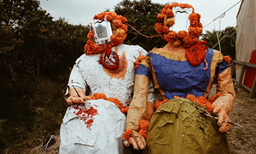 luisglzruiz:  -Megaofrenda Frida Kahlo UNAM 01/11/2014 