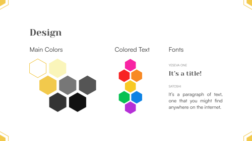 HonigTheme 47A responsive single-column theme with lots of features and even more hexagons. → L