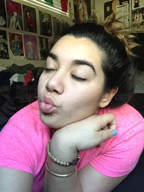 la–calavera:  I feel like we do these like once a month but heeeeeeere we go again, my 6 selfies :) tagged by gatita-jotita ❤️  I tag hungry-puta queerxingona pinkmeshtanktop cactusflor gueraxlocamala-suerte fridakahlofanclub rancherotriste