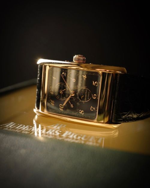 lastandlapel:The Edward Piguet from @audemarspiguet - a self-winding perpetual calendar wristwatch i