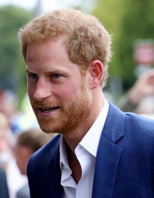 Prince Harry at the NHS Manchester Resilience Hub in Manchester, Englandhttp://www.vjbrendan.com/201