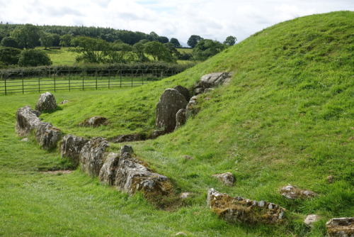 Bryn Cell Ddu Burial Chamber, Anglesey, North Wales, 30.7.17. This famous site is well documented