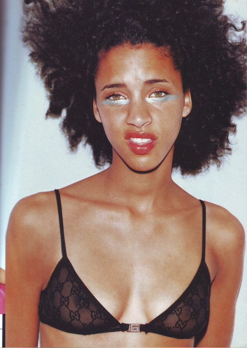 vodis: Noémie Lenoir by Anti Wendel for Biba July 1998