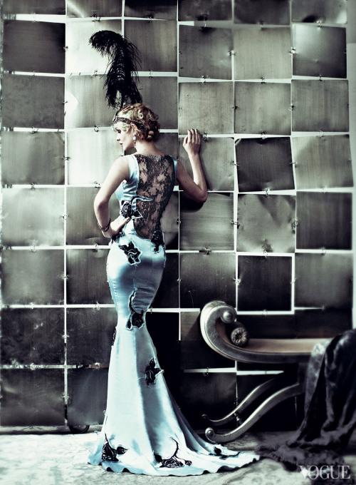 bohemea:  Carey Mulligan - Vogue by Mario Testino, May 2013 