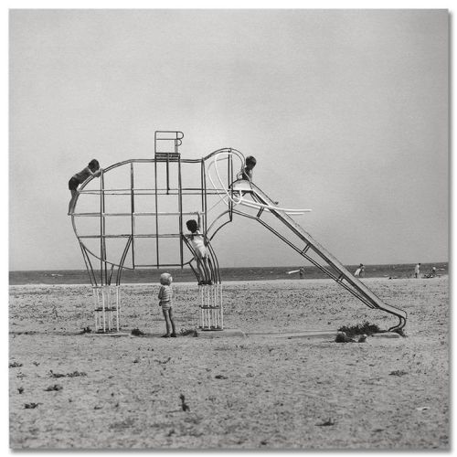 elisemesner: Elephant slide  Girona, 1975  Francesc Català-Roca 