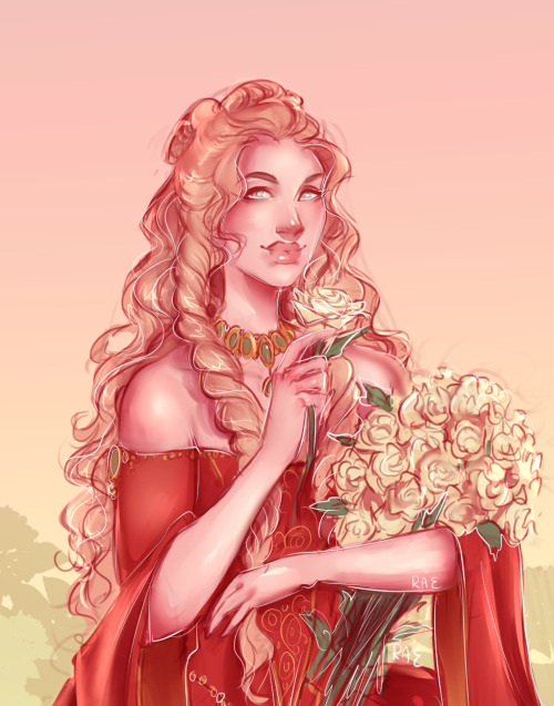 i-am-a-lady-damn-it:Joanna Lannister in House ColorsHappy Birthday @joannalannister !!!