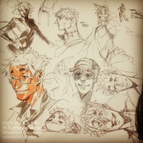 nononoko:  Instadump # 1029356728 First 4 pics = Lucius my OC, and his ever changing clothes 2nd to bottom row = Makoto and my SR4 Dare look alike Bottom row= Korra and Miss Aubrey and Bodie bodie bodie bodie bodie everywhere hello 5 am