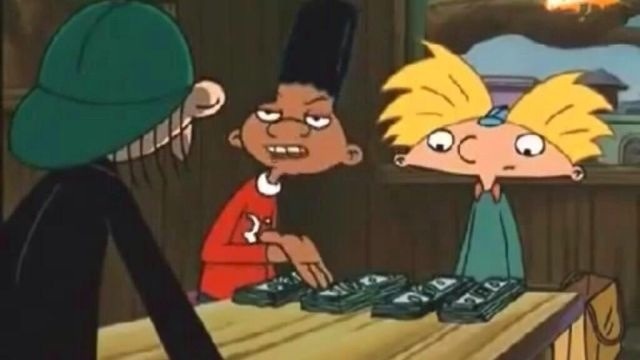 fuego-king:  tiredwby:  when gerald and arnold used to trap  til helga snitched on