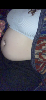 :My belly bulge and growing boobies 🥰 adult photos