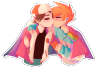 qntt-archive:Happy pride month yall I guess :^O Me and @voltz-switch did a collab