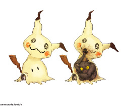 ommanyte: WHAT’S UNDER THE RAG, MIMIKYU.