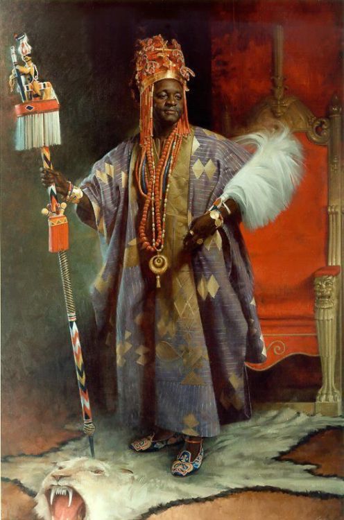 African kingsHis Royal Majesty Alayeluwa Oba Lamidi Olayiwola Atanda Adeyemi III, Alaafin of Oyo is 