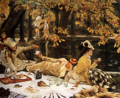 artist-tissot: Holyday, James Tissot Medium: oil,canvas