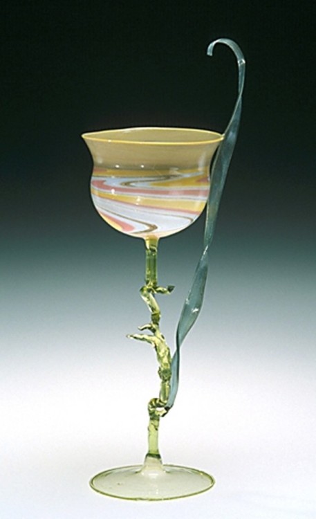 cmog: (via Karl Köpping’s Flower Form Glasses | Corning Museum of Glass) vaguely Telerin 