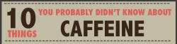 neuromorphogenesis:  10 Things You Probably Didn’t Know About Coffee Are you addicted to your morning cup of coffee? Though caffeine takes about 15 to 20 minutes to kick in, its effects can last up to 14 hours, depending on the person. No wonder coffee