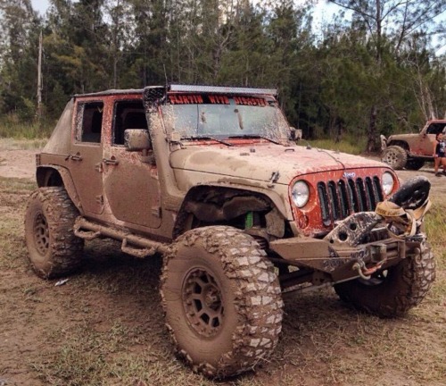 A little mud on the tires…..
