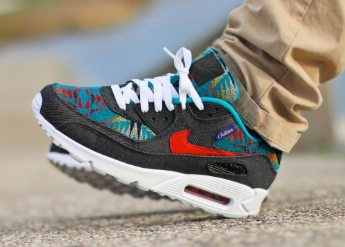 Nike ID Air Max 90 Pendleton nikiya160‎)... – Sweetsoles – Sneakers, kicks and trainers.