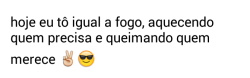 Mas ela é fã do proibido ✌