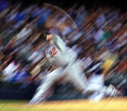 ladodgers:  Clayton Kershaw (5-2) has a blistering 1.35 ERA.  Kershaw!