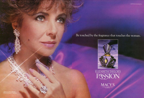 Elizabeth Taylor’s perfumes