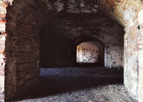 abandonedography: In the realm of reality, Carcosa is better known as Fort Macomb, a 19th-centu