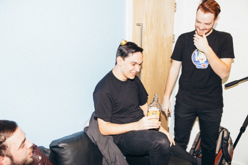 issuesofficial:  We had Jordan Green come down and document our time on the PTV/SWS tour in Europe. This is the Manchester Academy show, we had a blast!