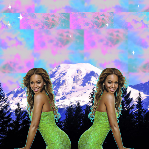 Bey on a mountain.