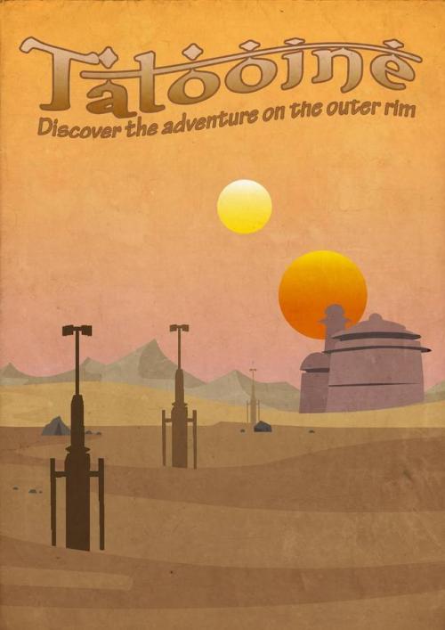 gffa:Star Wars Travel Posters | by MagikArt