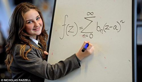 A 12-year-old schoolgirl has been accepted into Mensa after discovering she is brainier than both Al