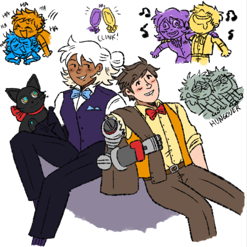 Little VaniChai Valentine's Scribbles Hehe