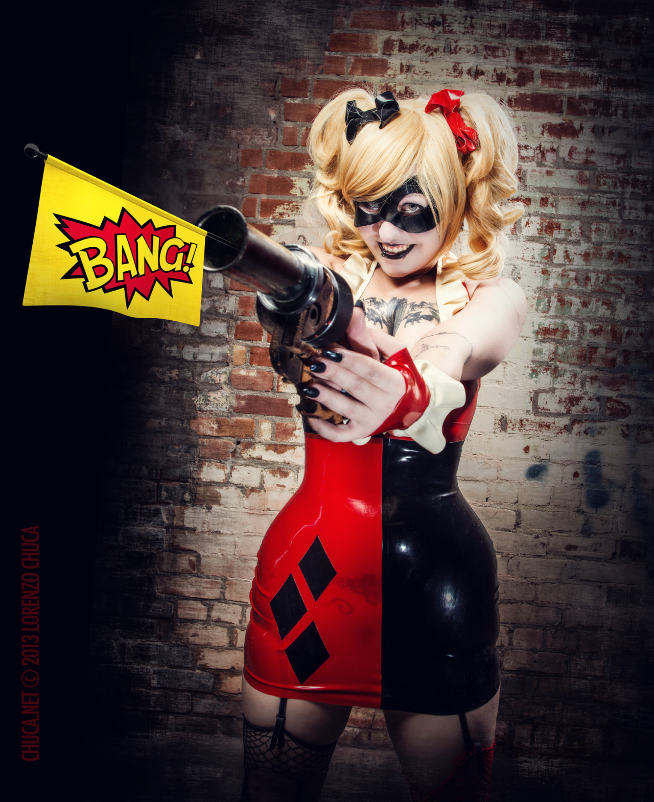 hexhypoxia:  +bang+photo by Lorenzo Chucadress by Pandora Deluxe Latex 