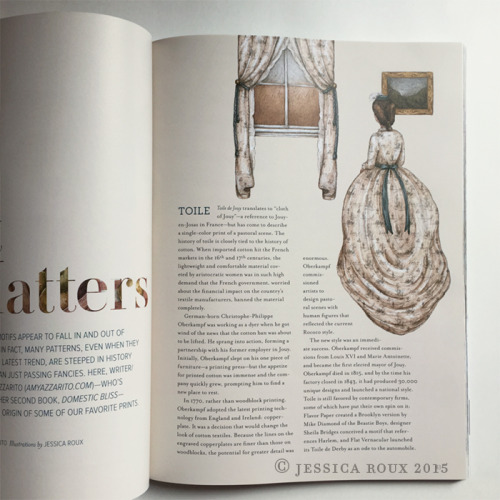I illustrated a few pages in the latest Anthology Magazine! The article was called Print Matters, an