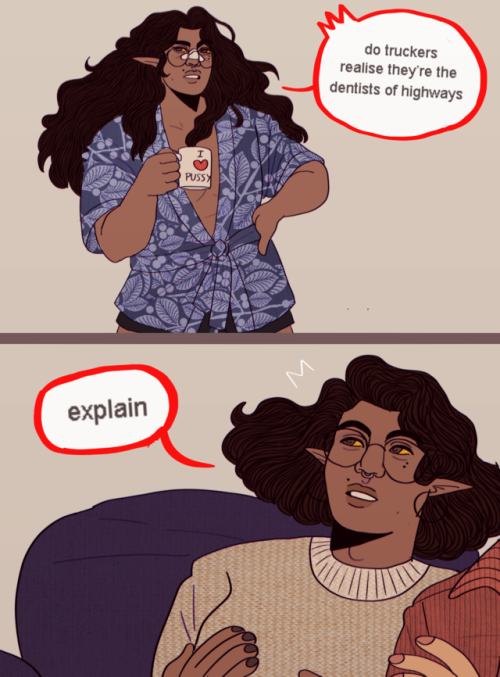 rabdoidal:  rabdoidal: from this post lmao listen guys, taako has an I <3 PUSSY mug because hes gay and those things arent mutually exclusive  