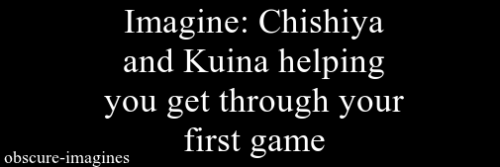 Chishiya isn’t sure what draws him to you. It’s your first game, that much is obvious. And normally,